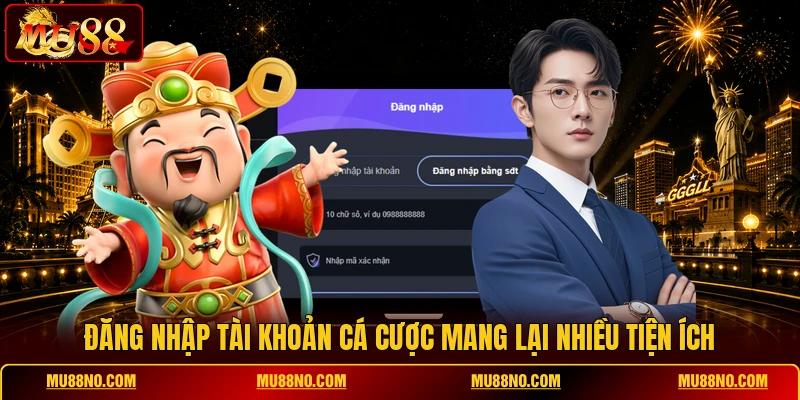 dang nhap tai khoan ca cuoc mang lai nhieu tien ich Đăng nhập tài khoản cá cược mang lại nhiều tiện ích